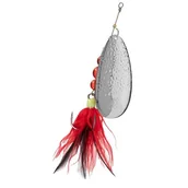 Przynęty - Błystka obrotowa MIKADO Monster Spinner PMB-MS-7-SR Silver Red - miniaturka - grafika 1