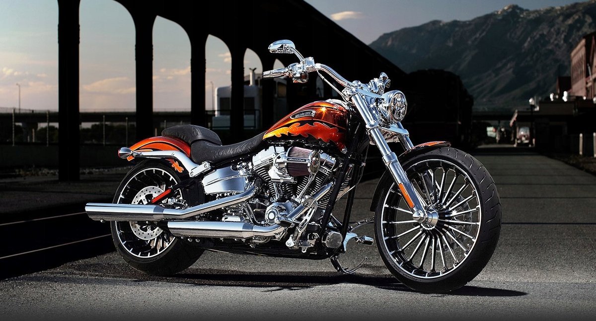 PUZZLE Harley-Davidson Motocykl Motor + IMIĘ Pudełko 120 el.