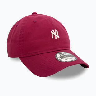 Czapka z daszkiem New Era Mini Washed 9Twenty New York Yankees dark red WYSYŁKA W 24H 30 DNI NA ZWROT - Czapki damskie - miniaturka - grafika 1