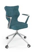 Fotele i krzesła biurowe - Entelo, Krzesło obrotowe Kuma poler Cloud 06 rozmiar 6 - miniaturka - grafika 1