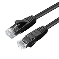 Kable - Microconnect Cat6A Utp 7,5M Czarny Lszh - miniaturka - grafika 1