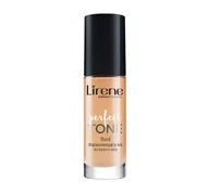 Podkłady do twarzy - Lirene Perfect Tone, fluid dopasowujący się do koloru cery 140 Sun Beige, 30 ml - miniaturka - grafika 1
