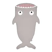 Śpiworki dla dzieci - BABY BITES Baby Bites Śpiworek zimowy Shark (2-6 lat) Stone/Pink - miniaturka - grafika 1