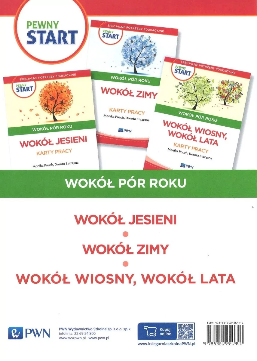 Wydawnictwo Szkolne PWN Pewny start Wokół pór roku Pakiet - Pouch Monika, Szczęsna Dorota