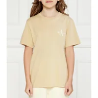 Koszulki dla chłopców - CALVIN KLEIN JEANS T-shirt | Regular Fit - miniaturka - grafika 1
