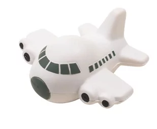 Samolot antystresowy TAKE OFF, szary, biały - Dekoracje domu - miniaturka - grafika 1