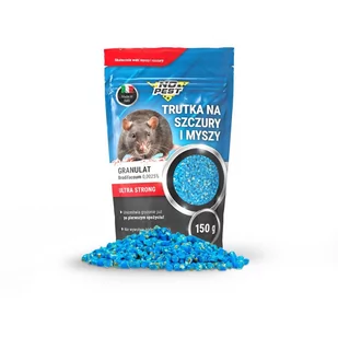 Trutka No Pest Na Szczury I Myszy 150G Środek Granulat Przeciw Myszom Szczurom Ziarno Do Eliminowania Myszy Szczurów - Zwalczanie i odstraszanie szkodników - miniaturka - grafika 1
