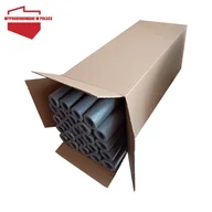 Akcesoria do trampolin - OSŁONA NA SŁUPKI RURKI TRAMPOLINY 8 x 180cm SZARA - miniaturka - grafika 1