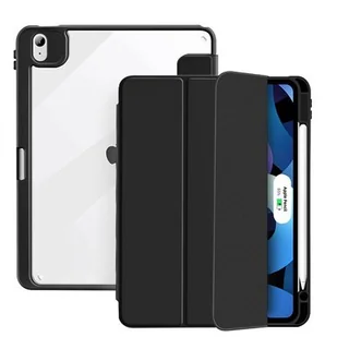 PURO Etui iPad Air 10.9" (2022 / 2020) / iPad Pro 11" (2020 / 2018)+ uchwyt Apple Pencil (czarny) Etui iPad Air 10.9" (2022 / 2020) / iPad Pro - Akcesoria do tabletów i e-booków - miniaturka - grafika 1