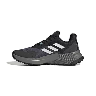 adidas Damskie buty sportowe Terrex Soulstride W, Collegiate zielone/białe, 38, Collegiate zielony biały, 38 2/3 EU - Buty trekkingowe damskie - miniaturka - grafika 1