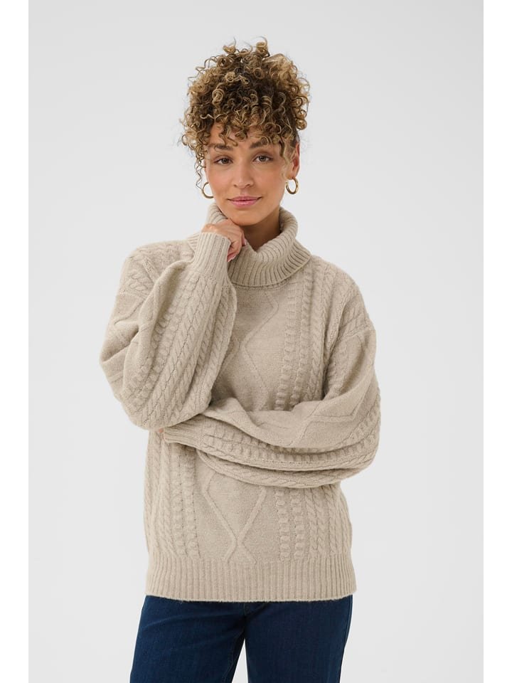 Kaffe Golf w kolorze beżowym