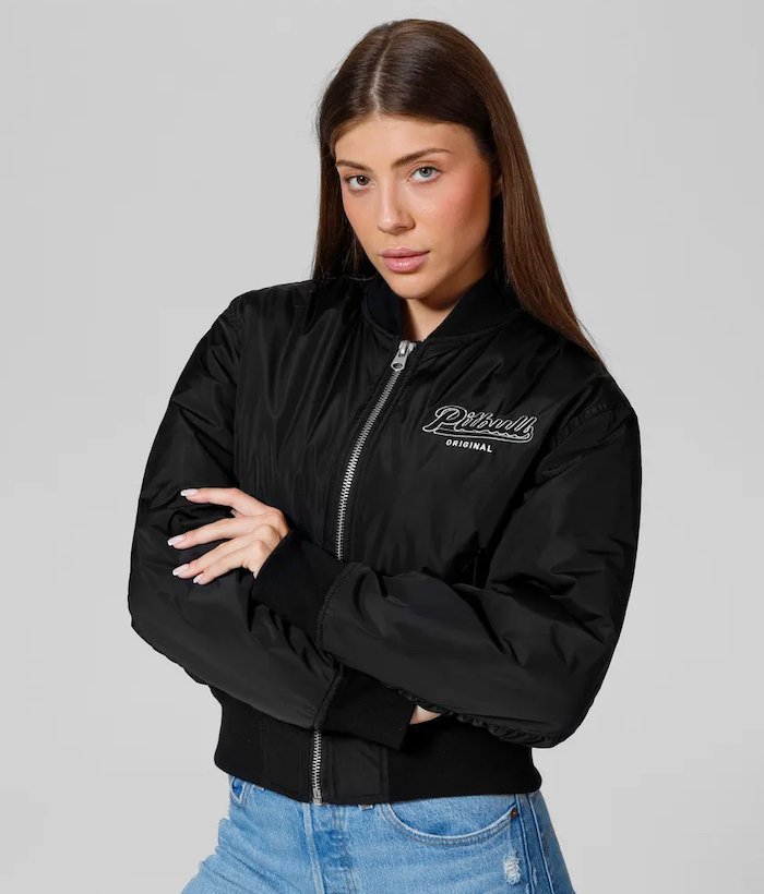 Damska kurtka PIT BULL ANGEL BOMBER WMN czarna-XS