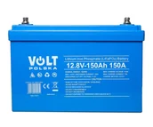 Baterie do zasilaczy awaryjnych UPS - VOLT Akumulator LiFePO4 12V 150 Ah (150A) + BMS BLUETOOTH - miniaturka - grafika 1