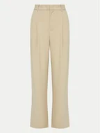 Spodnie damskie - Gap Spodnie materiałowe 855968-02 Zielony Straight Fit - miniaturka - grafika 1