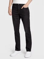 Spodnie męskie - Blend Jeansy Jet 20712999 Czarny Slim Fit - miniaturka - grafika 1