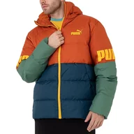 Kurtki i kamizelki sportowe męskie - Kurtka Puma Power Down Puffer 84933564 - multiokolor - miniaturka - grafika 1