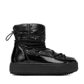 Śniegowce damskie - Śniegowce DeeZee HY221202 Czarny - miniaturka - grafika 1