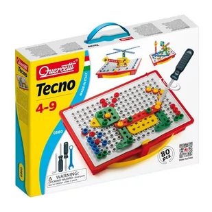 Quercetti FANTACOLOR TECHNO 80szt 0560 - Zabawki kreatywne - miniaturka - grafika 1