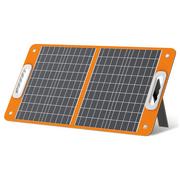 Panele fotowoltaiczne - Flashfish TSP18V 60W Foldable Solar Panel, Portable Solar Charger with DC Outputs, 2 USB Outputs - miniaturka - grafika 1