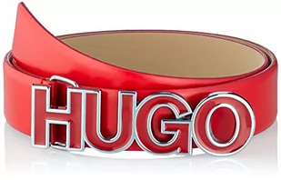HUGO Pasek damski, Jasny Red621, 90 - Paski - miniaturka - grafika 1