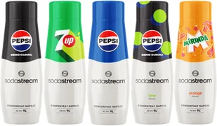 Syrop koncentrat SODASTREAM Mix smaków 5x 440ml - Syropy i koncentraty owocowe - miniaturka - grafika 1