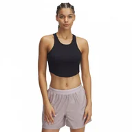 Koszulki i topy damskie - Damski top basic Under Armour UA Rival Rib Tank - czarny - miniaturka - grafika 1