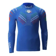 Pozostała odzież narciarska - Longsleeve termoaktywny dziecięcy UYN Natyon 3.0 Junior Italy Turtle Neck - miniaturka - grafika 1