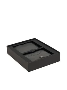 BOSS Zestaw portfel i etui na karty Gift-boxed 50536901 Czarny - Portfele - miniaturka - grafika 1