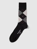 Skarpetki męskie - Skarpety ze wzorem w kratę model ‘KING’ - miniaturka - grafika 1