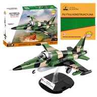 Klocki - Cobi 2425 SAMOLOT MYŚLIWISKI Northrop F-5A Freedom Fighter HC VIETNAM WAR 352 El. + PŁYTKA - miniaturka - grafika 1