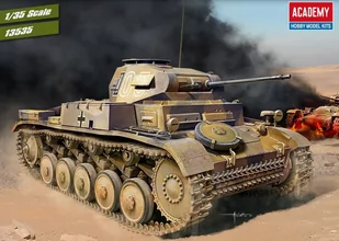 Academy, PzKpfw II Ausf.F North Africa 1/35 (GXP-813678), Model plastikowy - Modele do sklejania - miniaturka - grafika 1
