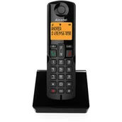 Telefony stacjonarne - Telefon ALCATEL S280 Duo Czarny - miniaturka - grafika 1