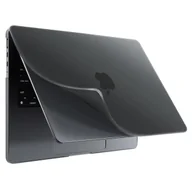 Torby na laptopy - Etui ochronne do Apple Macbook Air 15 M2/M3/M4 2023/2024/2025 Alogy AirGuard™ Elastyczna obudowa Matowa Czerń - miniaturka - grafika 1