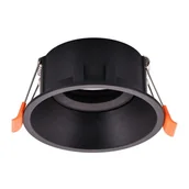 Oprawy, klosze i abażury - Eko-Light Oczko Sufitowe Podtynkowe Okrągłe Ruchome 1xGU10 IP20 Czarny MLOS7240 - miniaturka - grafika 1