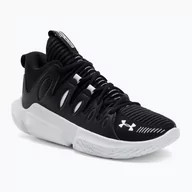 Buty sportowe damskie - Buty do koszykówki damskie Under Armour W Flow Breakthru 4 black/black/white - miniaturka - grafika 1