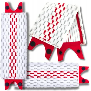 3 x NAKŁADKA WKŁAD DO MOPA VILEDA ULTRAMAX PŁASKIEGO MIKROFIBRA KOŃCÓWKA - Miotły, szufle, mopy - miniaturka - grafika 1