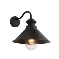 Lampy ścienne - Italux Manesto WL-34221-1 KINKIET METALOWY LOFT Ciemnoszary czarny WL-34221-1 - miniaturka - grafika 1