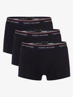 Majtki męskie - Tommy Hilfiger Obcisłe bokserki pakowane po 3 szt. Mężczyźni Bawełna niebieski jednolity, XL - miniaturka - grafika 1