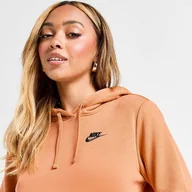 Bluzy damskie - NIKE BLUZA Z KAPTUREM W NSW CLUB FLC STD PO HDY CLUB FLEECE - Nike - miniaturka - grafika 1