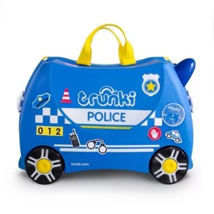 Trunki, jeżdżąca walizka Trunki Radiowóz Percy - Walizki - miniaturka - grafika 1