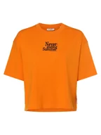 Koszulki i topy damskie - Marc O'Polo Denim - T-shirt damski, pomarańczowy - miniaturka - grafika 1