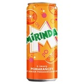 Soki i napoje niegazowane - Mirinda Napój gazowany o smaku pomarańczy 330 ml - miniaturka - grafika 1