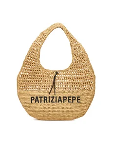 Patrizia Pepe Torebka 2B0120/V039 Beżowy - Torebki damskie - miniaturka - grafika 1