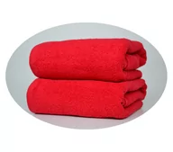 Ręczniki - Ręcznik Czerwony Hotelowy Kąpielowy 140X70 - Extra Soft - miniaturka - grafika 1