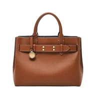 Torebki damskie - Fossil Women's Gilmore Satchel Bag, Brown, brązowy - miniaturka - grafika 1