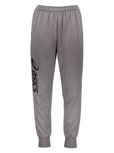 asics Spodnie dresowe w kolorze szarym - Spodnie sportowe męskie - miniaturka - grafika 1