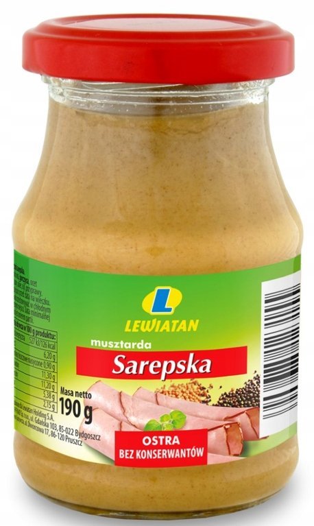 LEWIATAN MUSZT.SAREPSKA ALE DOBRE!190 G