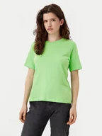 Koszulki i topy damskie - ONLY T-Shirt 15270390 Zielony Regular Fit - miniaturka - grafika 1