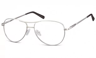 Sunoptic Okulary oprawki Pilotki metalowe korekcyjne 699E - Okulary korekcyjne, oprawki, szkła - miniaturka - grafika 1