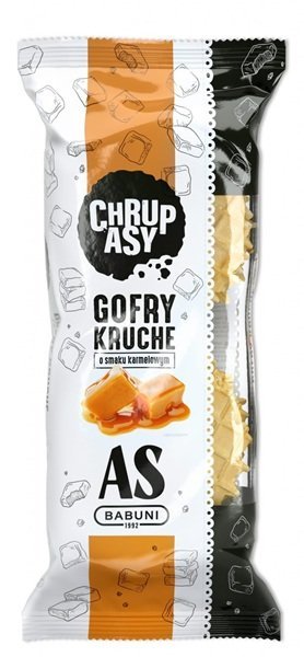 As Babuni Gofry karmelowe Chrupasy 145 g